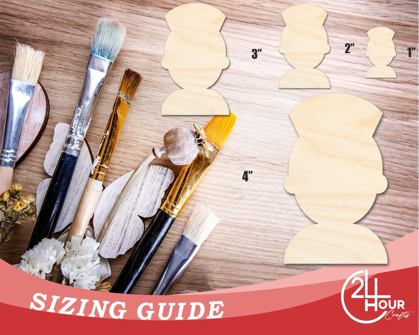 Unfinished Nurse Shape | DIY Craft Cutout | up to 46" DIY - NameSigns.com