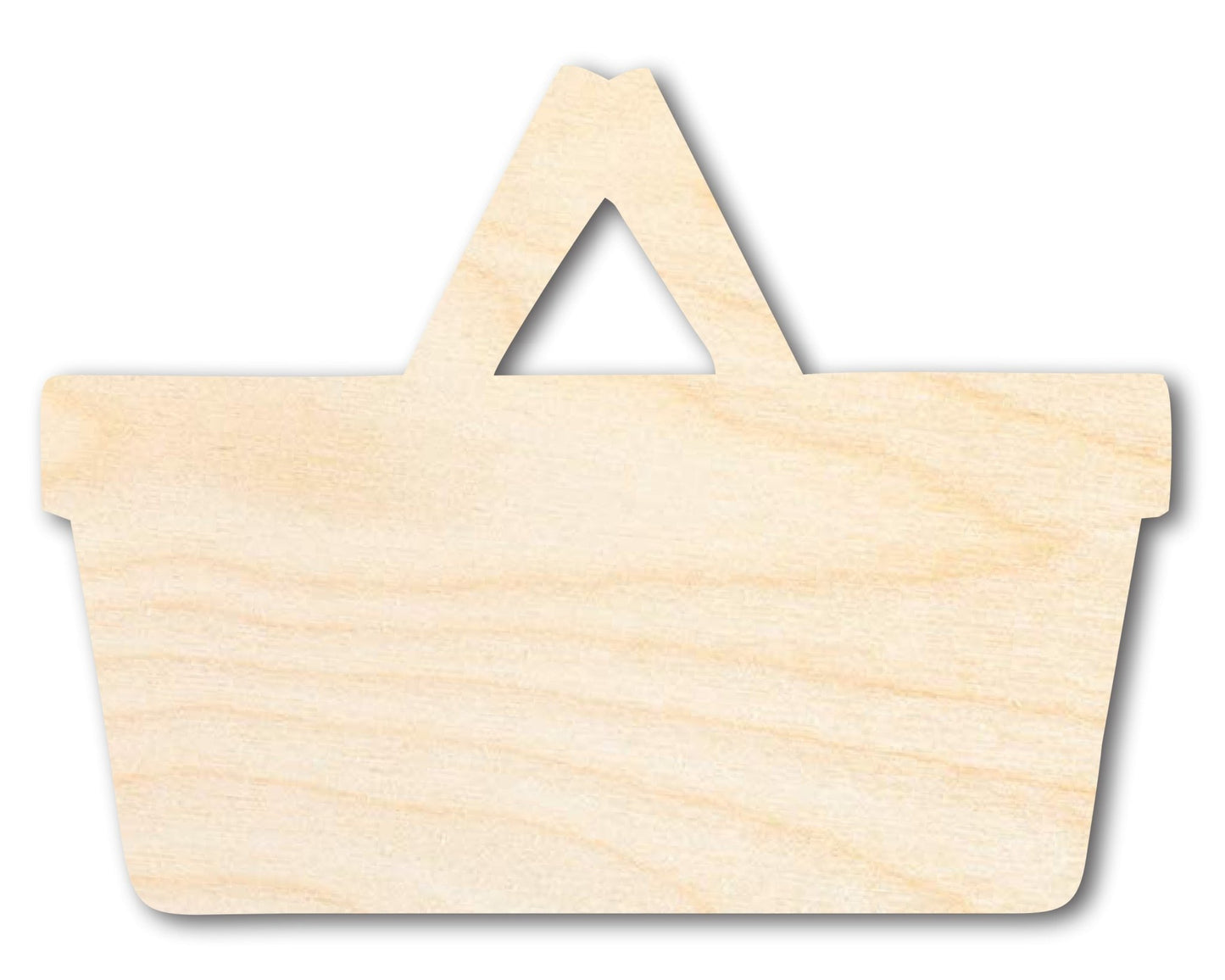 Unfinished Picnic Basket Shape | DIY Craft Cutout | up to 46" DIY - NameSigns.com
