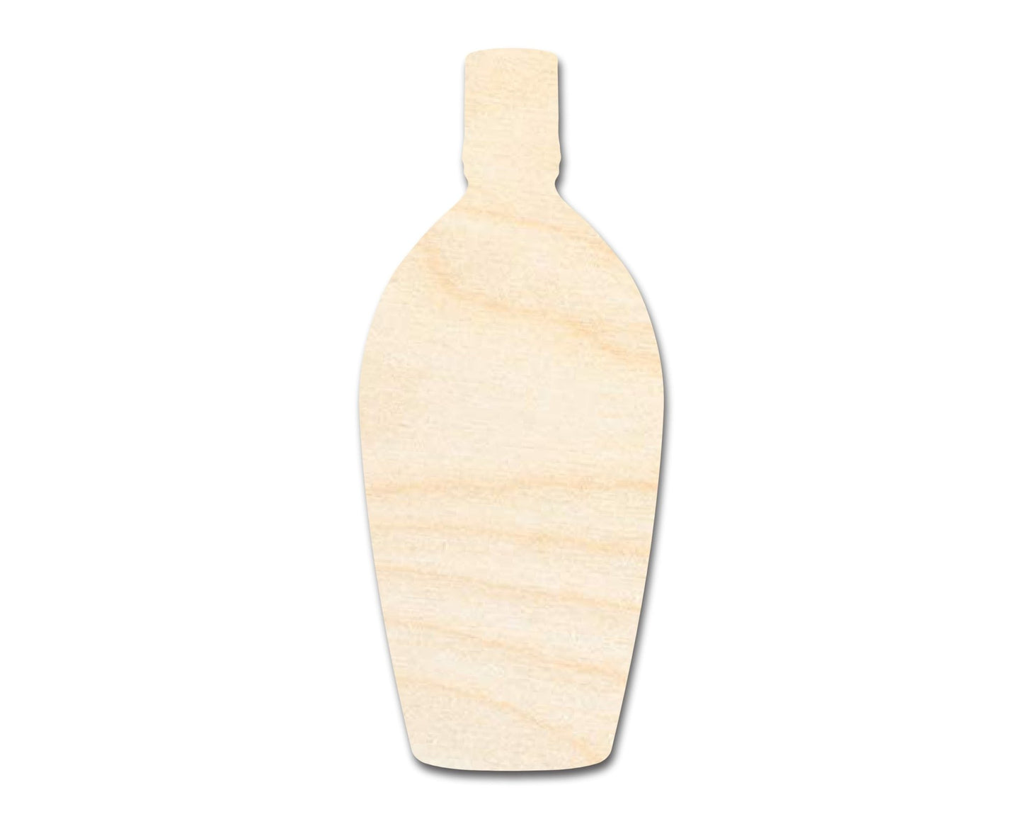Unfinished Rum Bottle Shape | DIY Craft Cutout | up to 46" DIY - NameSigns.com