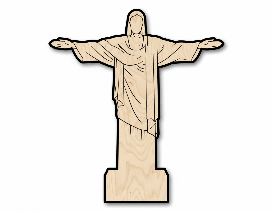 Unfinished Wood Cutout – Custom Laser Cut Wood Craft Shapes - NameSigns.com