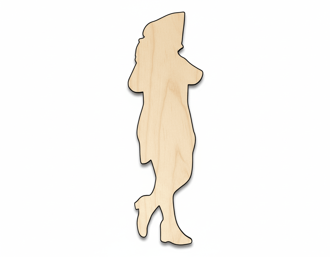 Unfinished Wood Cutout – Sanded Wood Face Custom Shapes | NameSigns.com - NameSigns.com