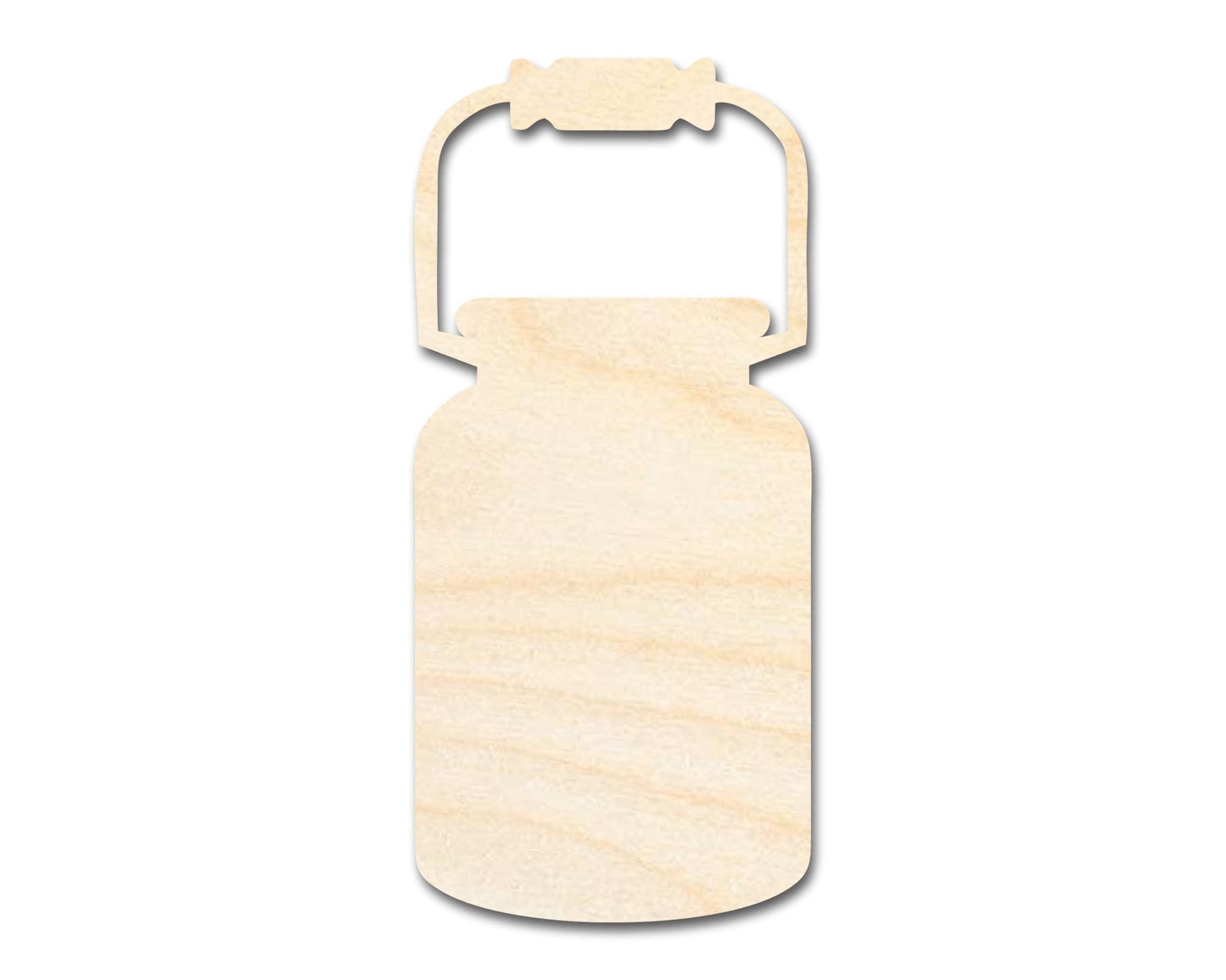 Unfinished Wood Large Jug Shape | DIY Craft Cutout | up to 46" DIY - NameSigns.com