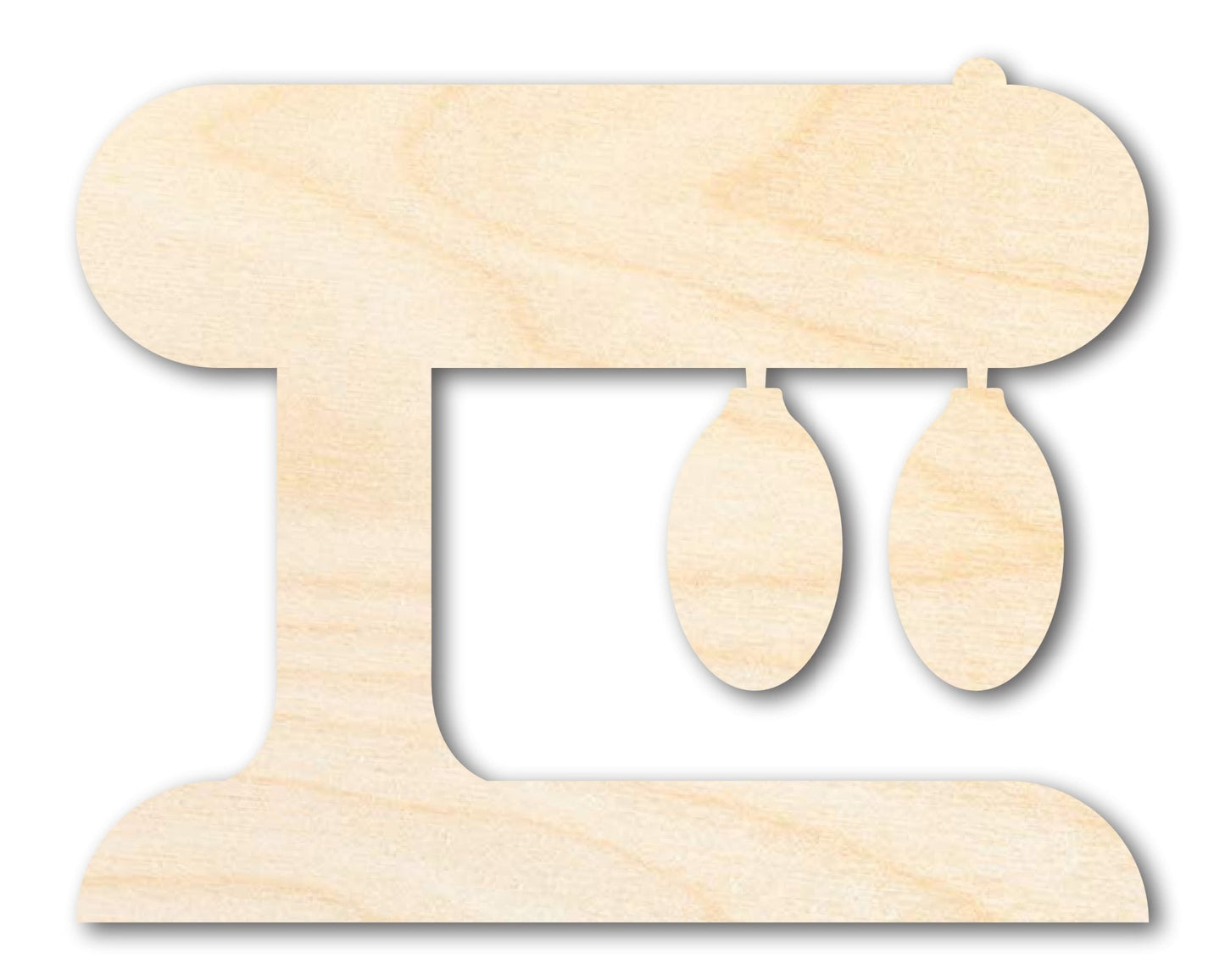 Unfinished Wood Large Mixer Shape | DIY Craft Cutout | up to 46" DIY - NameSigns.com