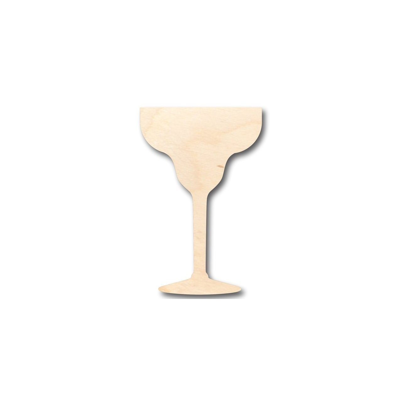 Unfinished Wood Margarita Shape - Bar - Craft - up to 46" DIY - NameSigns.com