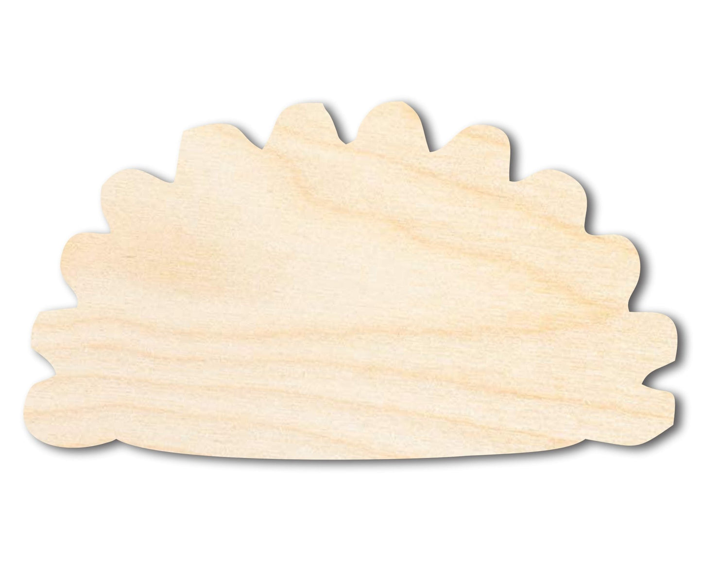 Unfinished Wood Pierogi Silhouette Shape - Craft - up to 46" - NameSigns.com