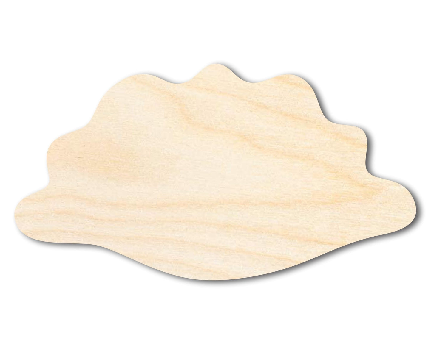 Unfinished Wood Pierogi Silhouette Shape - Craft - up to 46" - NameSigns.com