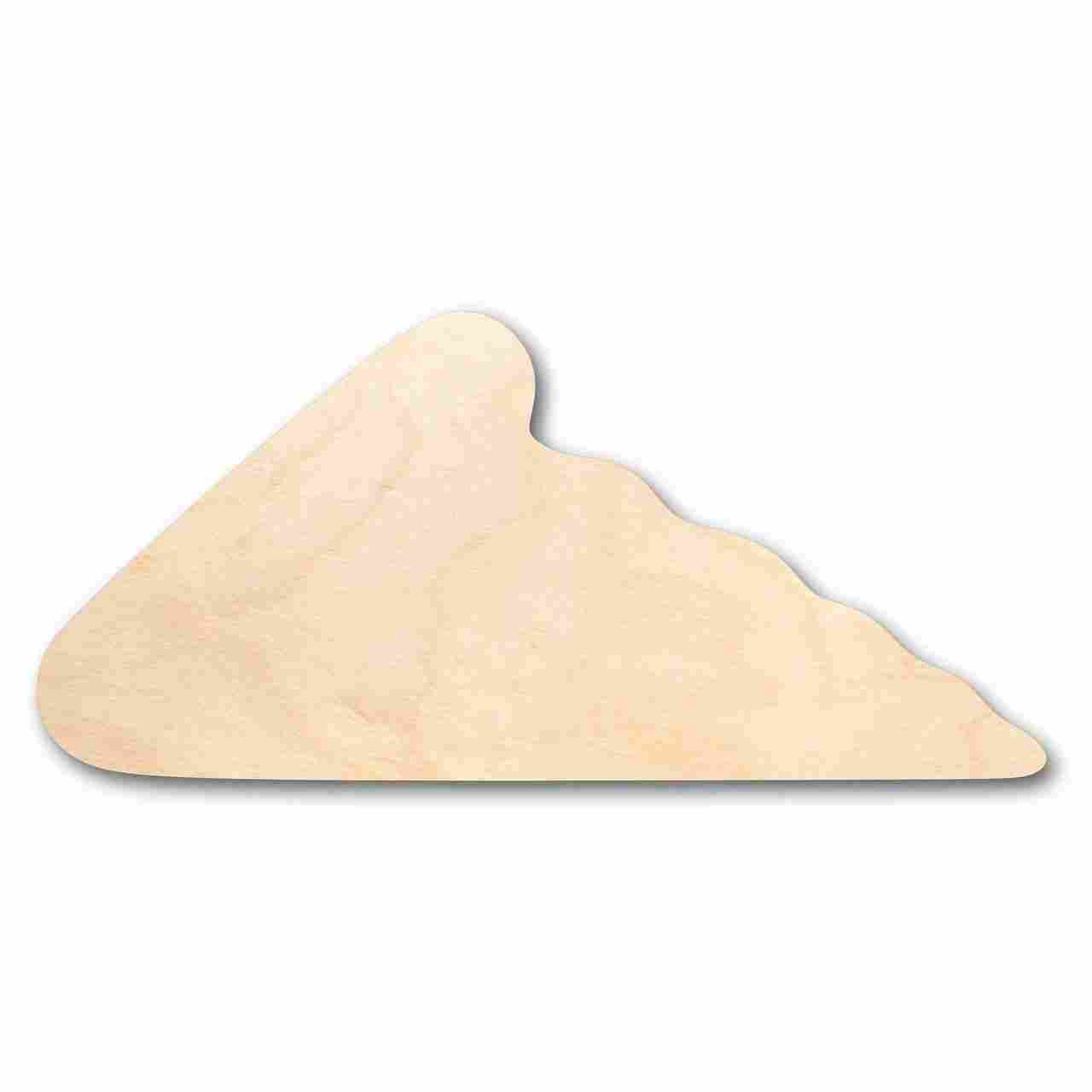 Unfinished Wood Pizza Slice Shape - Kitchen - Food - Craft - up to 46" DIY - NameSigns.com