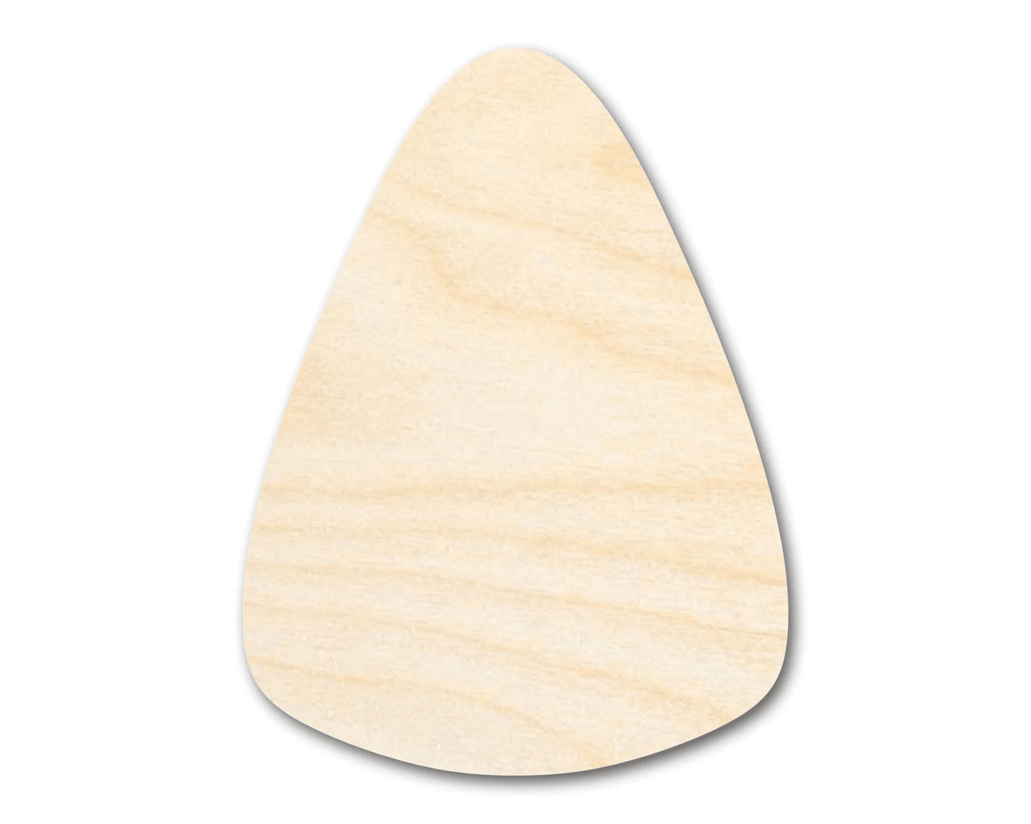 Wood Candy Corn – DIY Wood Shapes | Halloween Craft Supplies Cutouts Blank Door Hanger Wooden Cutout Cut Outs - Unfinished - NameSigns.com
