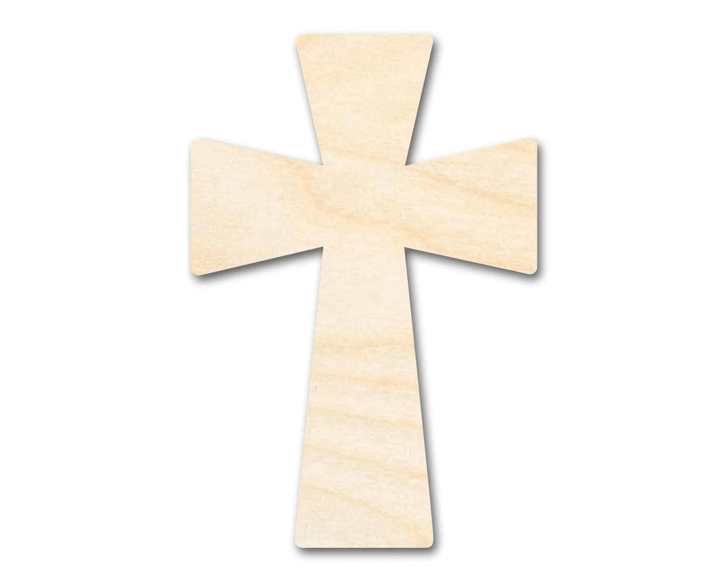 Wood Cross – Germanic Cross Design | Laser Cut Wood Craft Shapes Blank Door Hanger Wooden Cutout Cut Outs - Unfinished - NameSigns.com