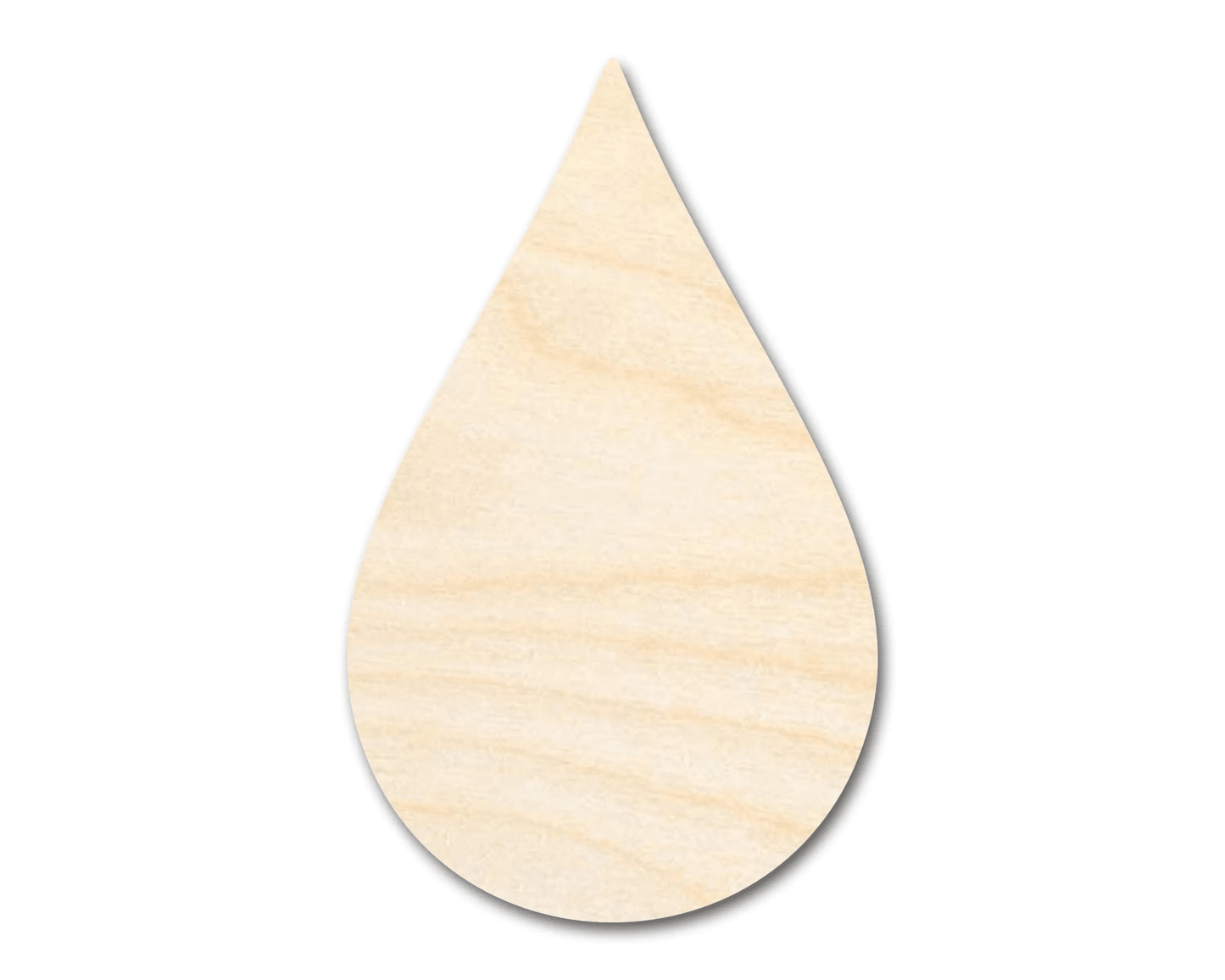 Wood Cutout – Cloud Raindrop Design | Laser Cut Wood Craft Shapes Blank Door Hanger Wooden Cutout Cut Outs - Unfinished - NameSigns.com