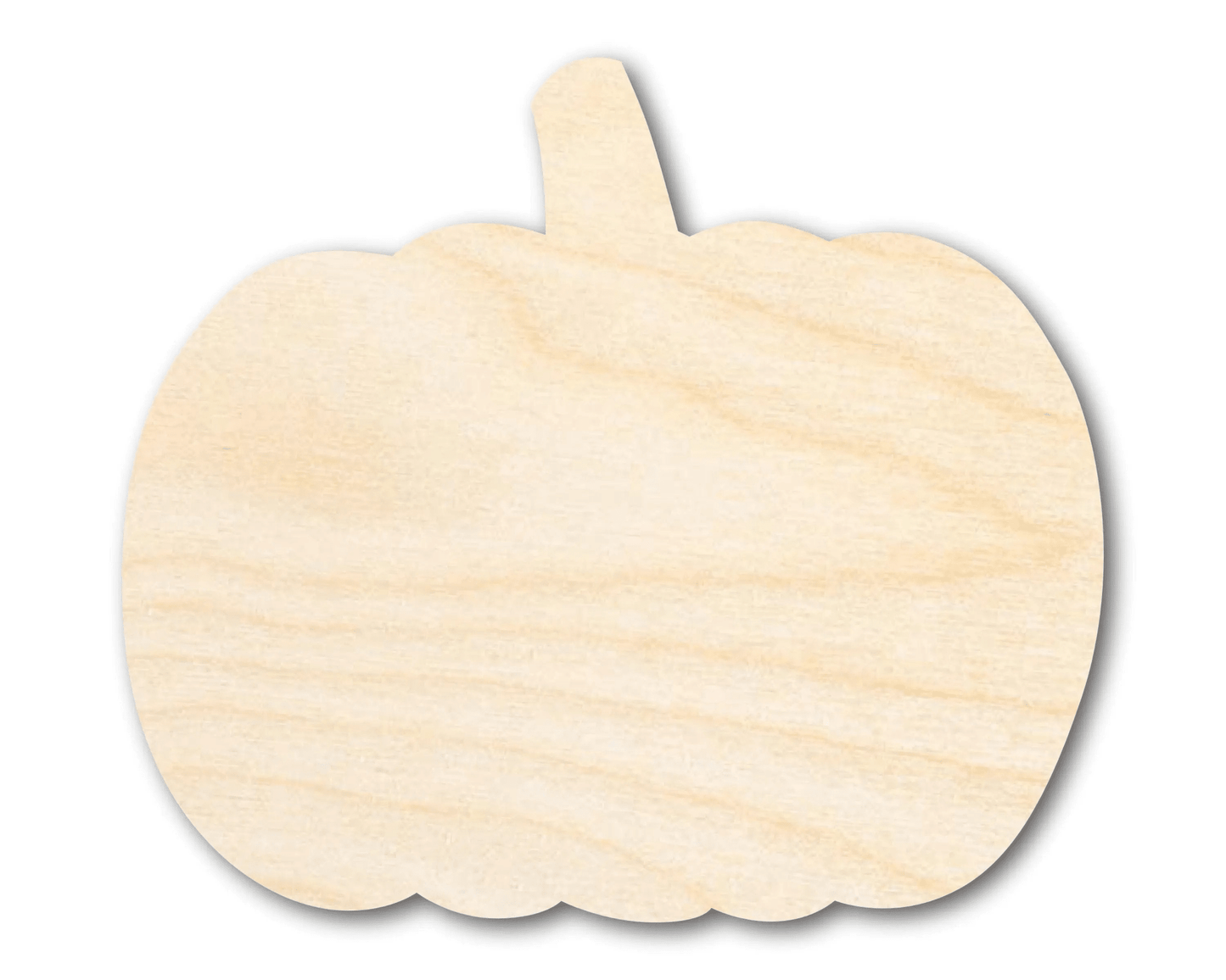 Wood Pumpkin | Large Silhouette Cutout – Rustic Fall Decor & DIY Crafts Blank Door Hanger Wooden Cutout Cut Outs - Unfinished - NameSigns.com
