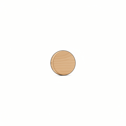 1 - 1/2 Inch Wood Disc - Birch Wooden Circles | Craft Wood Discs for DIY Jewelry - NameSigns.com