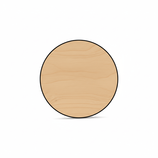 2 Inch Wood Disc - Smooth Birch Wood Circles for Craft Wooden Nickels & DIY Jewelry - NameSigns.com
