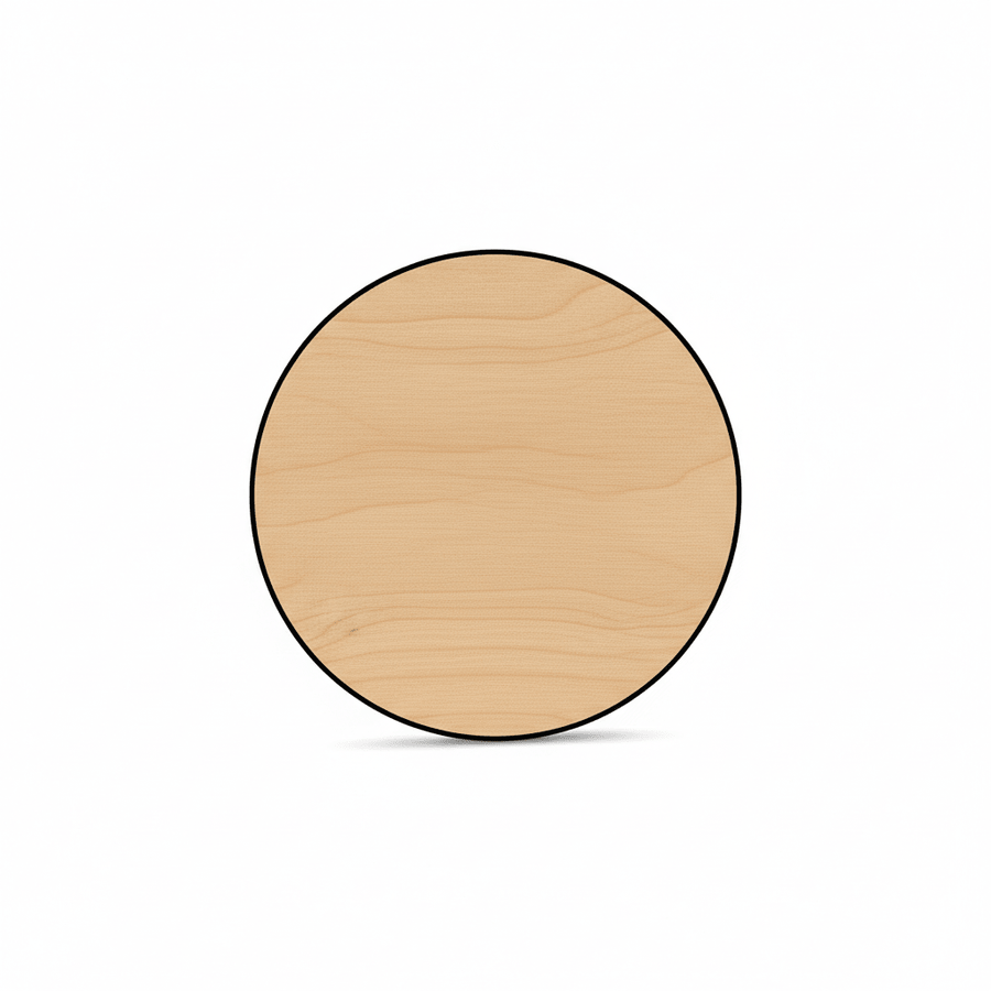 2 Inch Wood Disc - Smooth Birch Wood Circles for Craft Wooden Nickels & DIY Jewelry - NameSigns.com