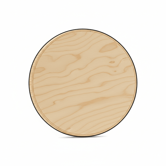 4 Inch Wooden Circle – Thick Wood Rounds | Birch Wood Discs for Crafts - NameSigns.com