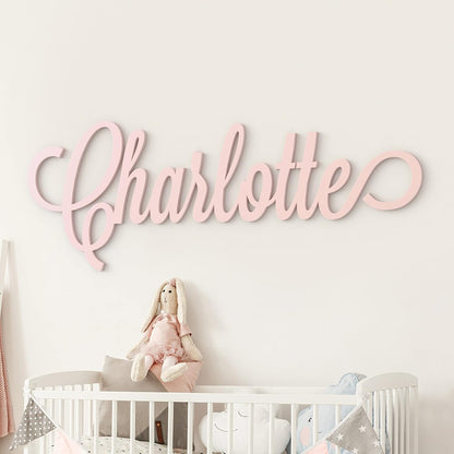 Personalized Wooden Name Sign - Custom Wooden Name Sign for Nursery - Personalized Baby Shower Gift - Personalized