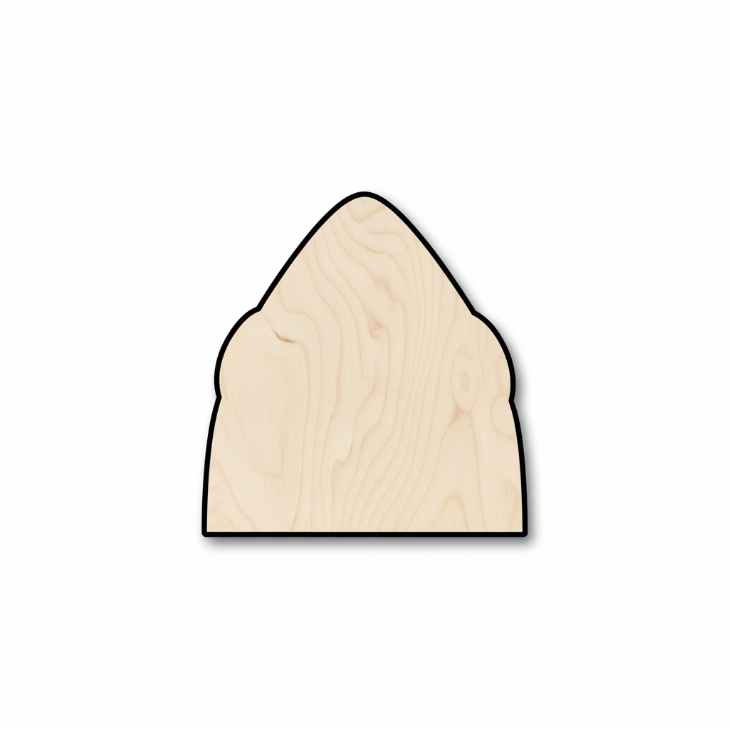 Unfinished Wood Shark Head Shape - Craft - up to 46" DIY NameSigns.com