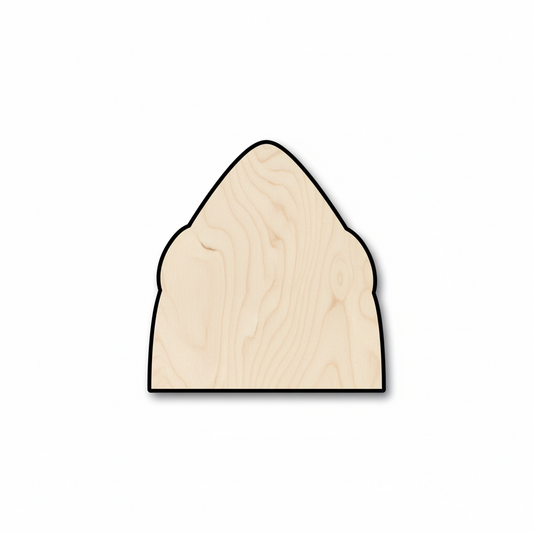 Unfinished Wood Shark Head Shape - Craft - up to 46" DIY NameSigns.com