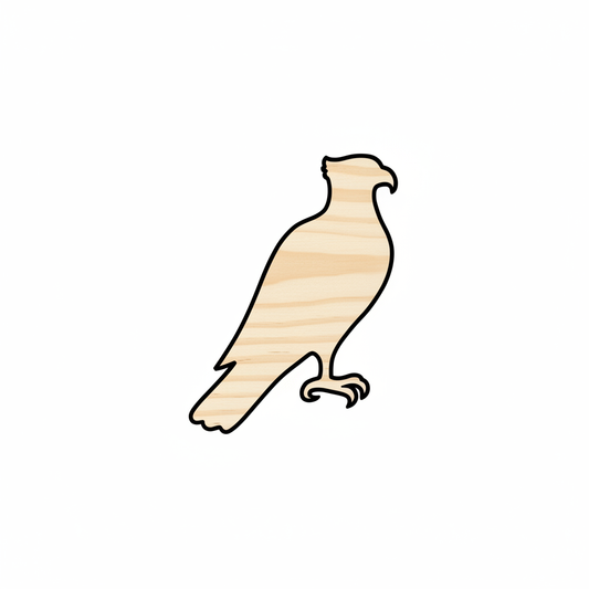 Unfinished Wood Osprey Shape - Animal - Bird - Wildlife - Craft - up to 46" DIY NameSigns.com