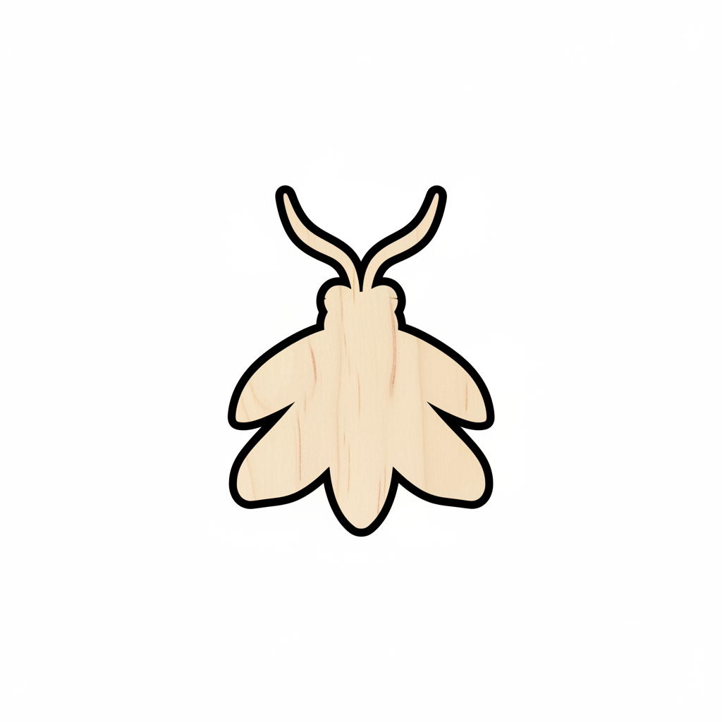 Unfinished Wood Firefly Shape -Insect - Animal - Wildlife - Craft - up to 46" DIY NameSigns.com