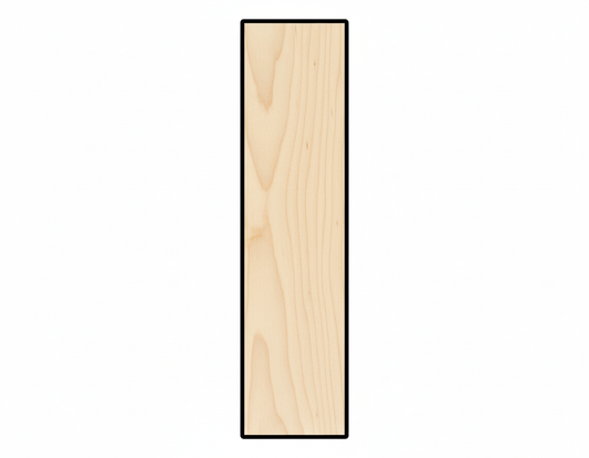 Wooden Porch Sign Seasonal Welcome Standing Board 47" Tall x 12" Wide Rectangle 1/2" Thick NameSigns.com