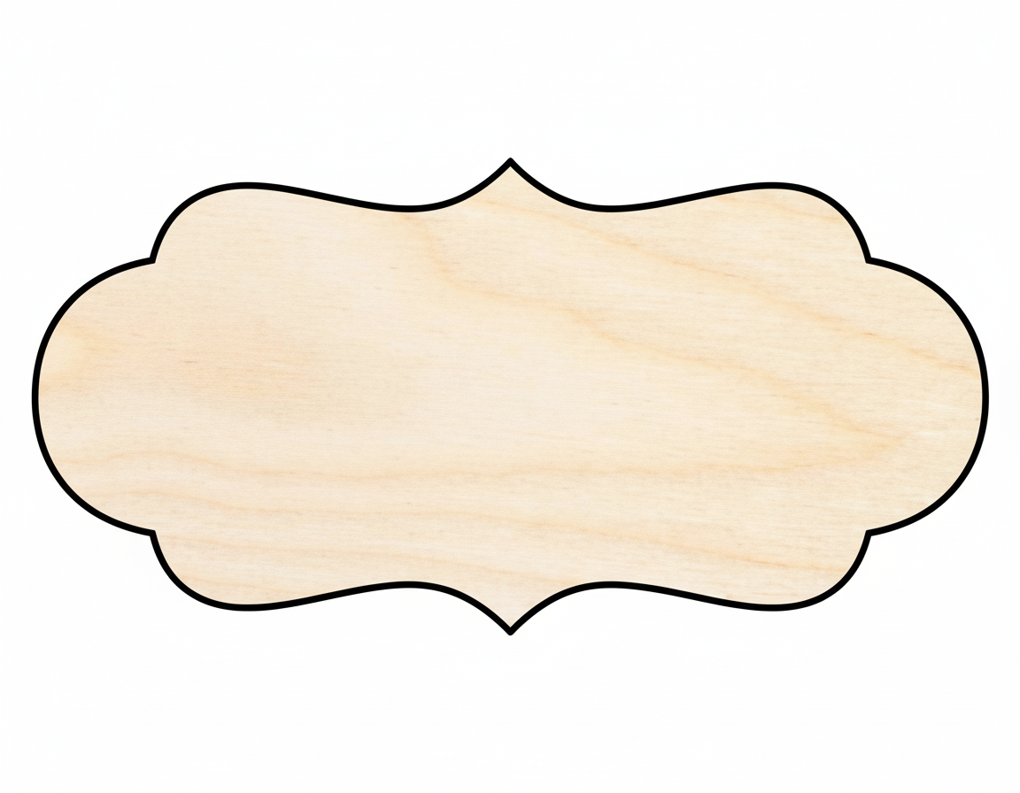 Wood Award Plaque Silhouette - Craft - NameSigns.com