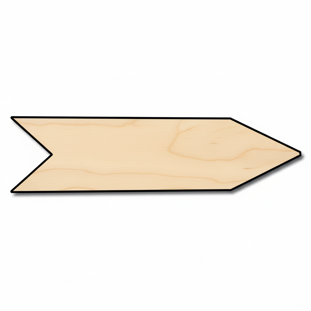 Wood Decorative Direction Silhouette - Craft- NameSigns.com