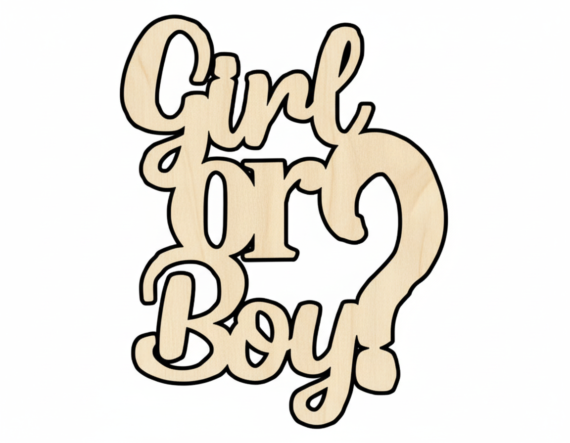 Unfinished Wood Sign – Baltic Birch Plywood Wooden Sign Shape for DIY Craft Cutout NameSigns.com