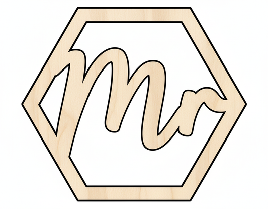 Unfinished Wood Sign | Large DIY Craft Cutout - Sand Finished Baltic Birch Plywood NameSigns.com