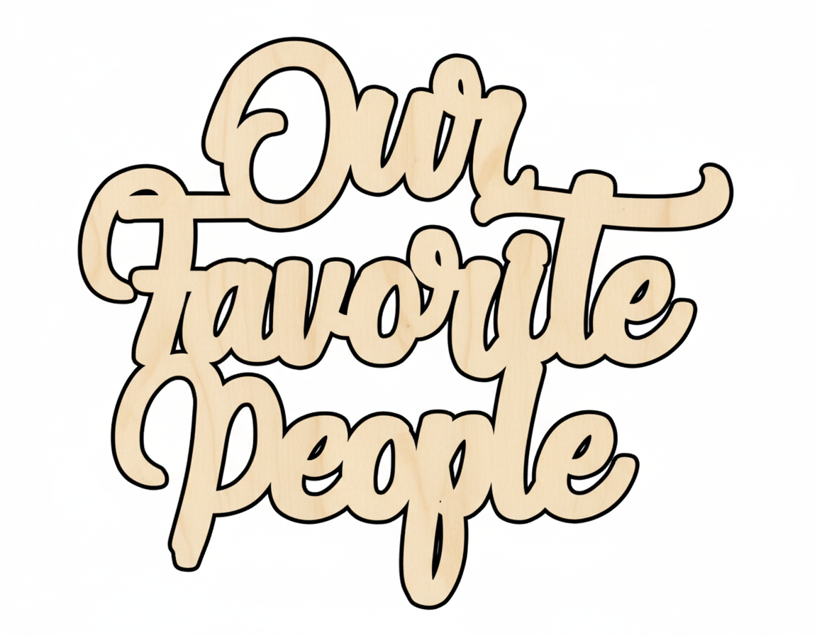 Unfinished Wood Cutout | Custom Wood Shapes for DIY Crafting - Sanded Birch Blanks 46" NameSigns.com