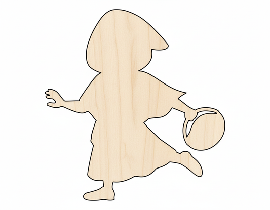 Little Red Riding Hood Wood Cutout Shape DIY Craft Cutout NameSigns.com
