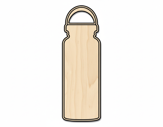 Travel Bottle Silhouette DIY Craft Cutout NameSigns.com