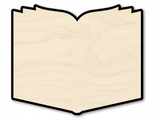 Storybook Wood Cutout Shape DIY Craft Cutout NameSigns.com