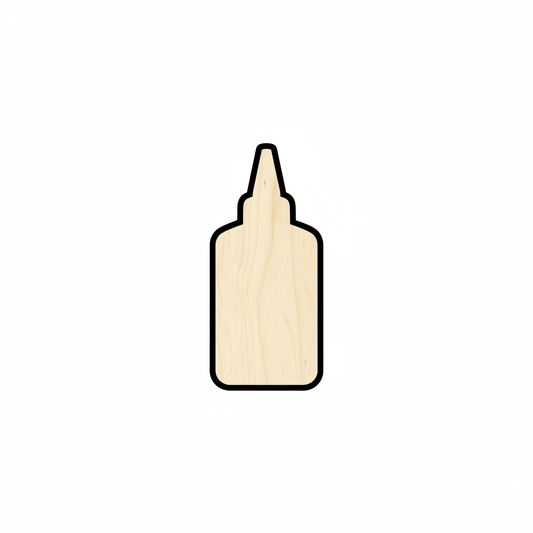 Wood Glue Bottle Shape - Craft - NameSigns.com