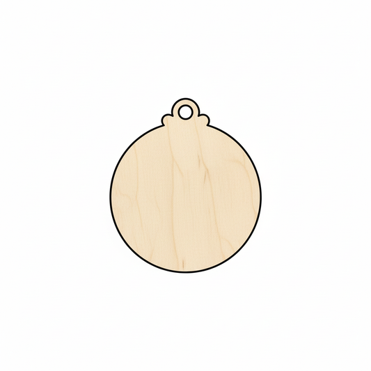 Wood Christmas Ornament Shape - Craft - NameSigns.com