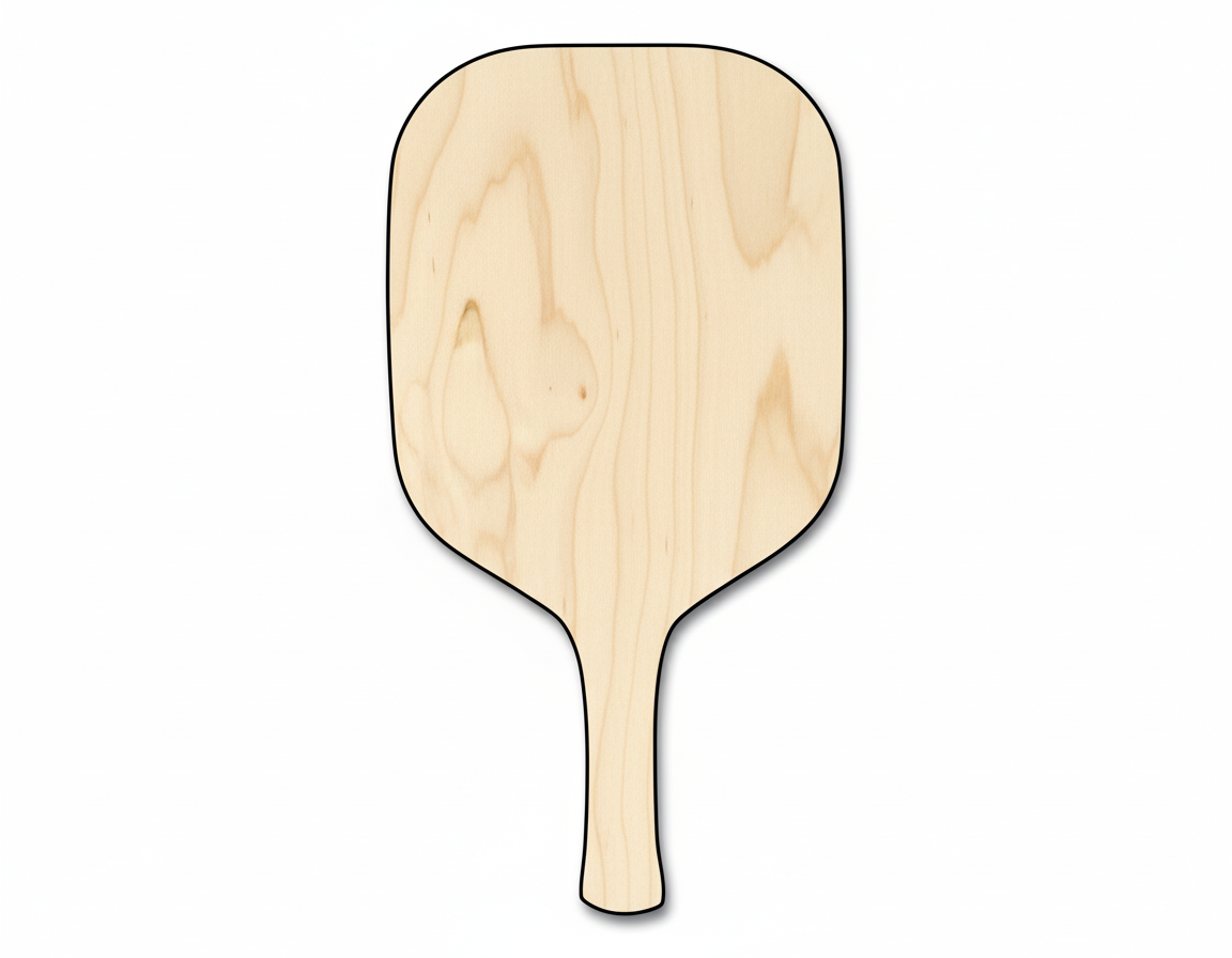 Pickleball Paddle Shape DIY Craft Cutout NameSigns.com