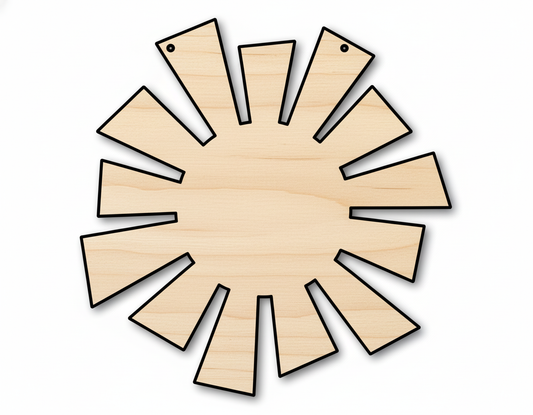 Sun Door Hanger DIY Craft Cutout Door Hanger NameSigns.com