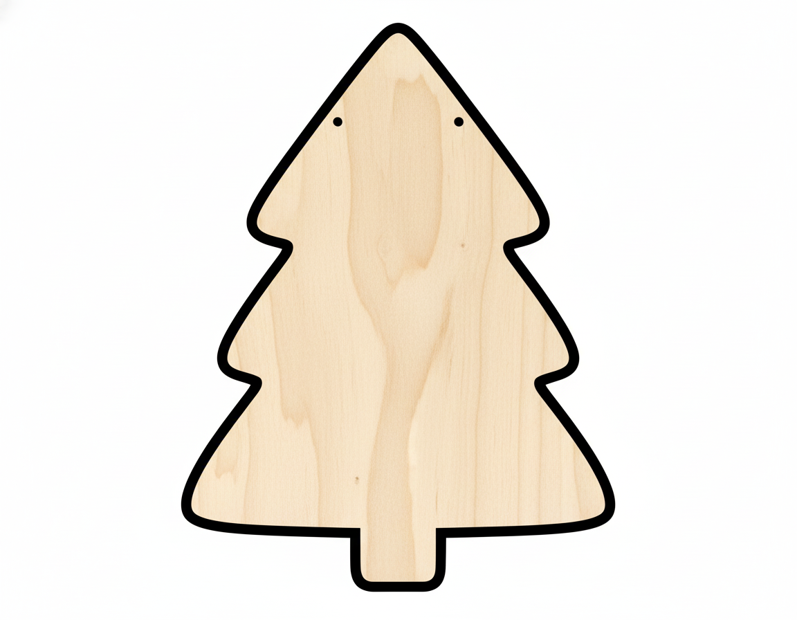 Tree Door Hanger DIY Craft Cutout Door Hanger NameSigns.com