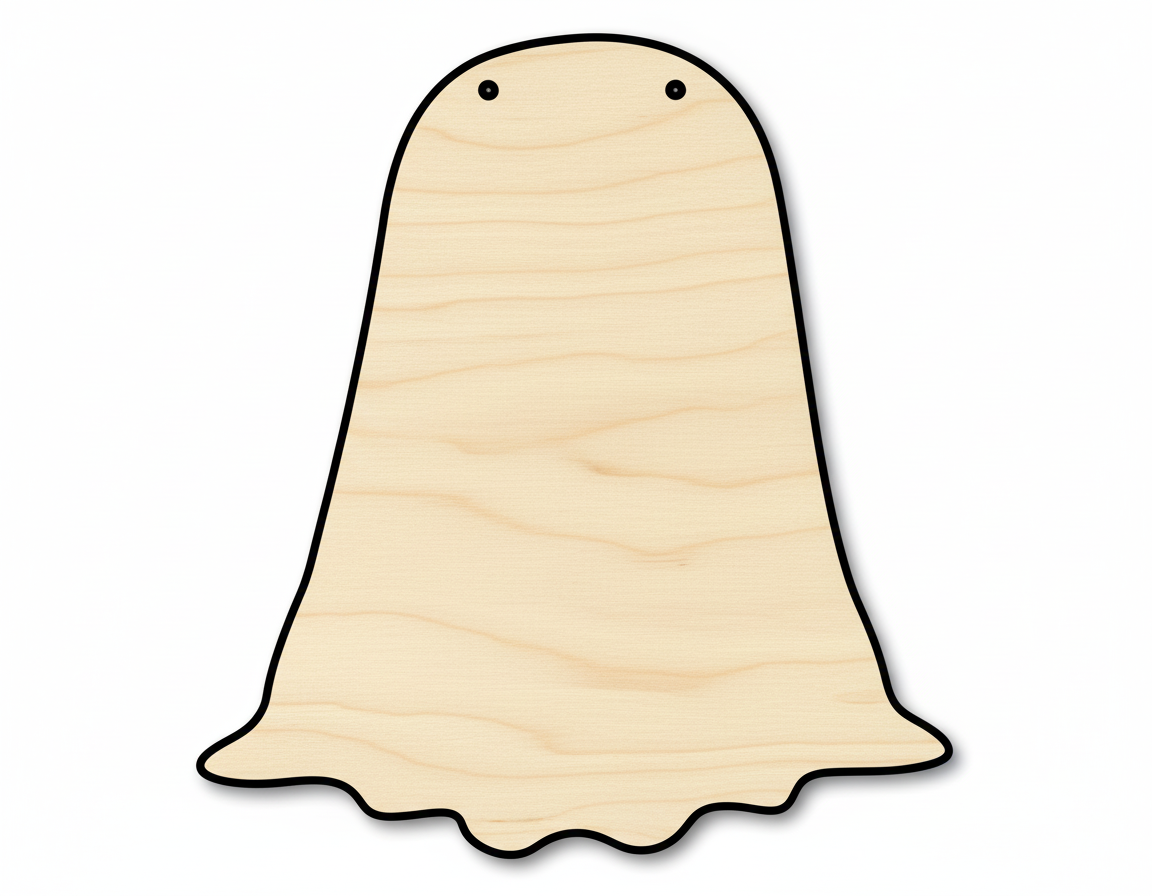 Ghost Door Hanger DIY Craft Cutout Door Hanger NameSigns.com