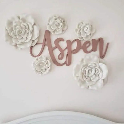 Customized Wooden Words