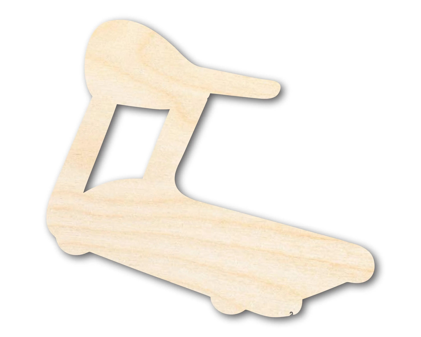 Unfinished Treadmill Shape | DIY Craft Cutout | up to 46" DIY