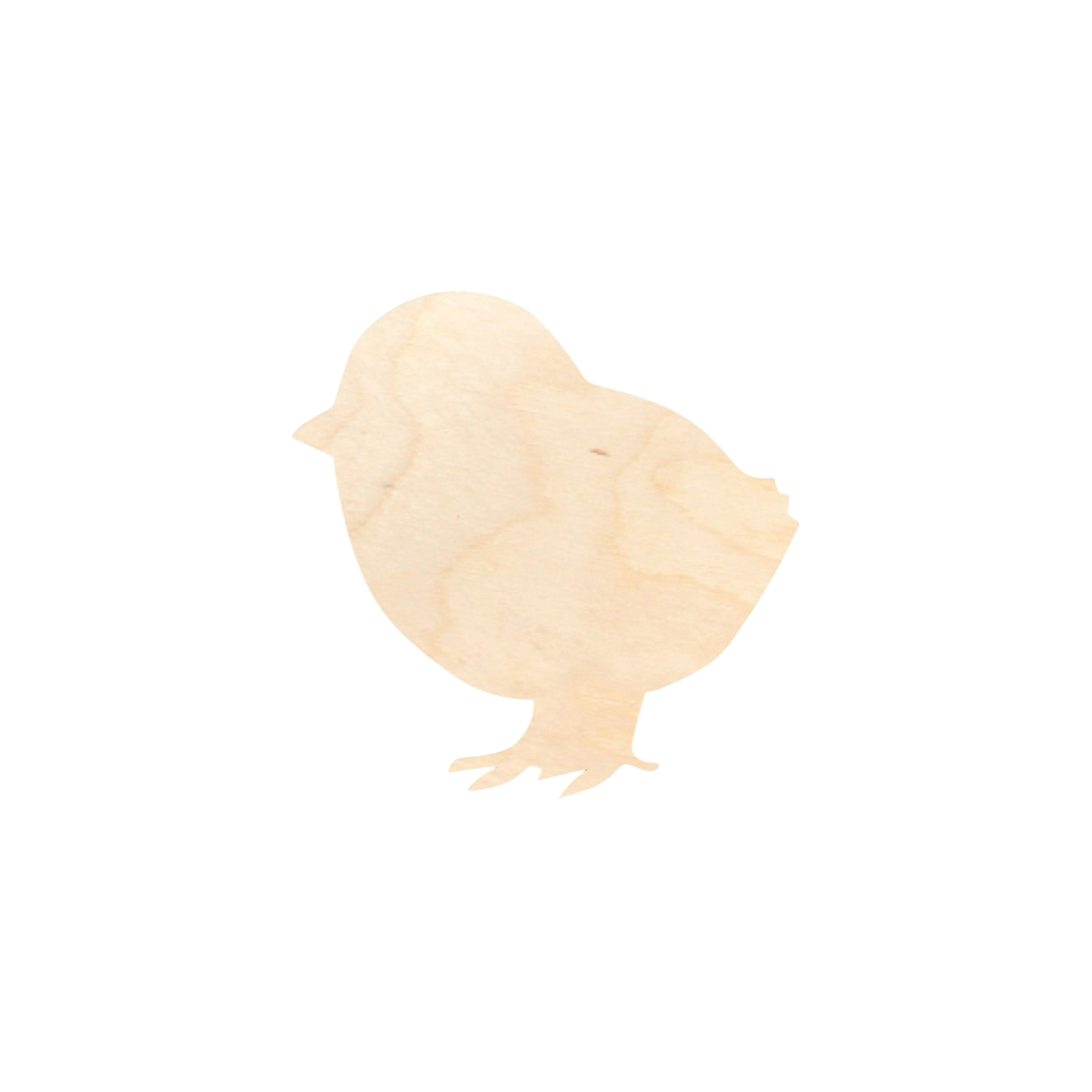 Unfinished Wood Baby Chick Shape - Craft - up to 46" DIY