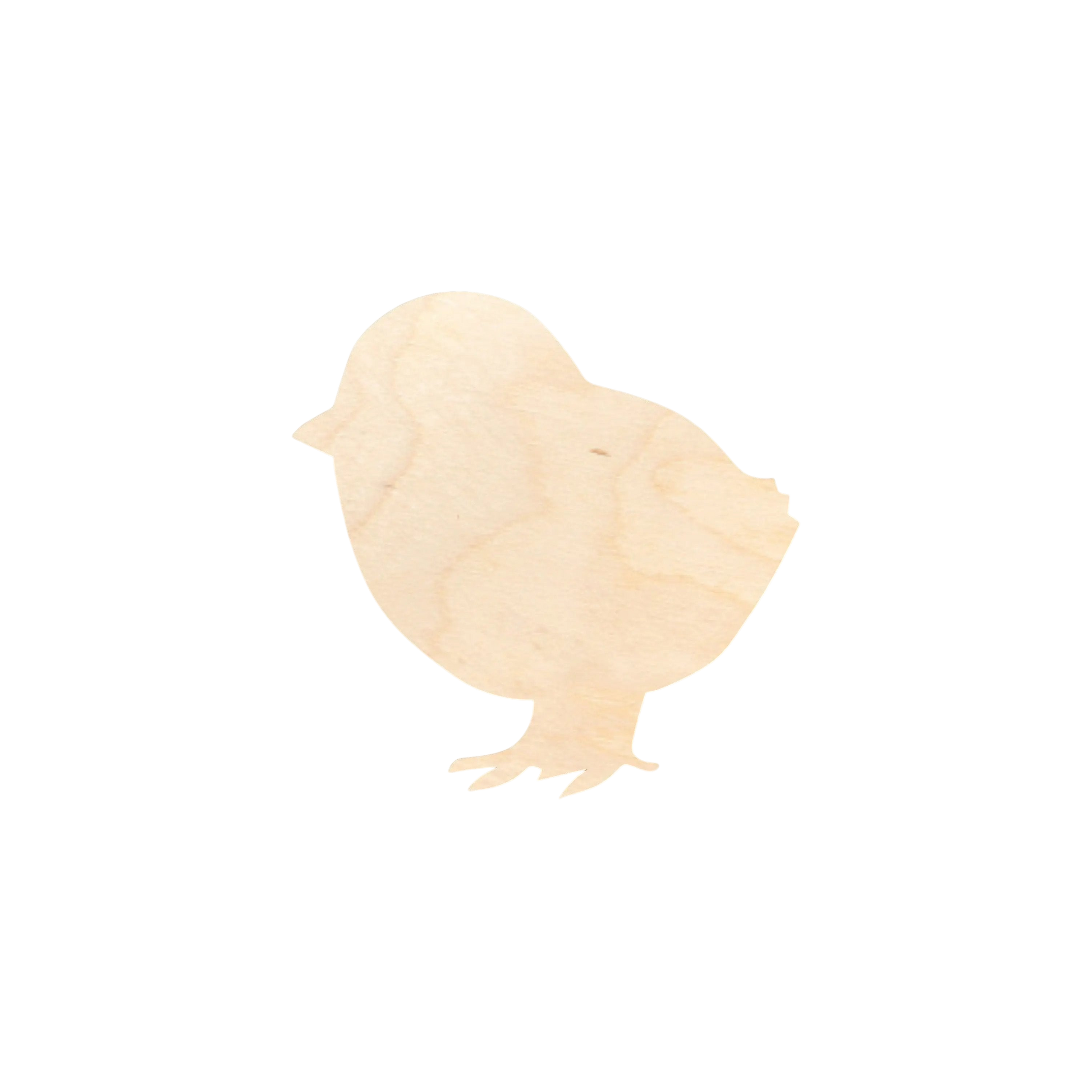 Unfinished Wood Baby Chick Shape - Craft - up to 46" DIY