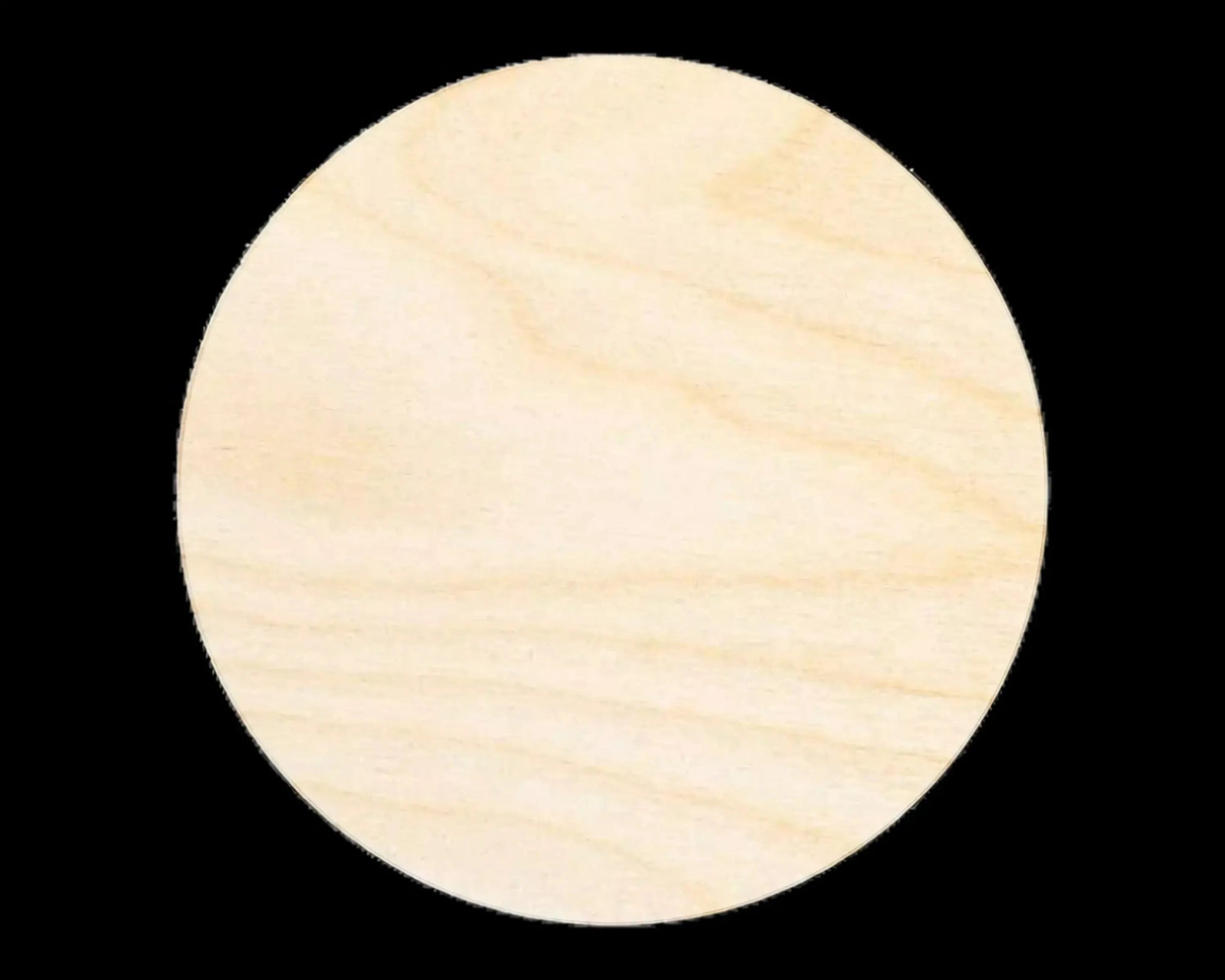 Unfinished Wood Circle Round | Circle Blank | DIY Craft Cutout | Up to 36"