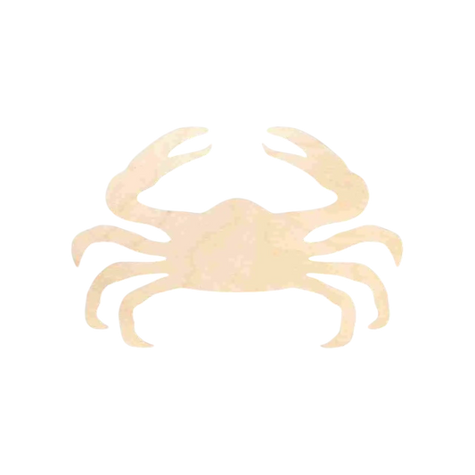 Unfinished Wood Crab Shape - Ocean - Nursery - Craft - up to 46" DIY