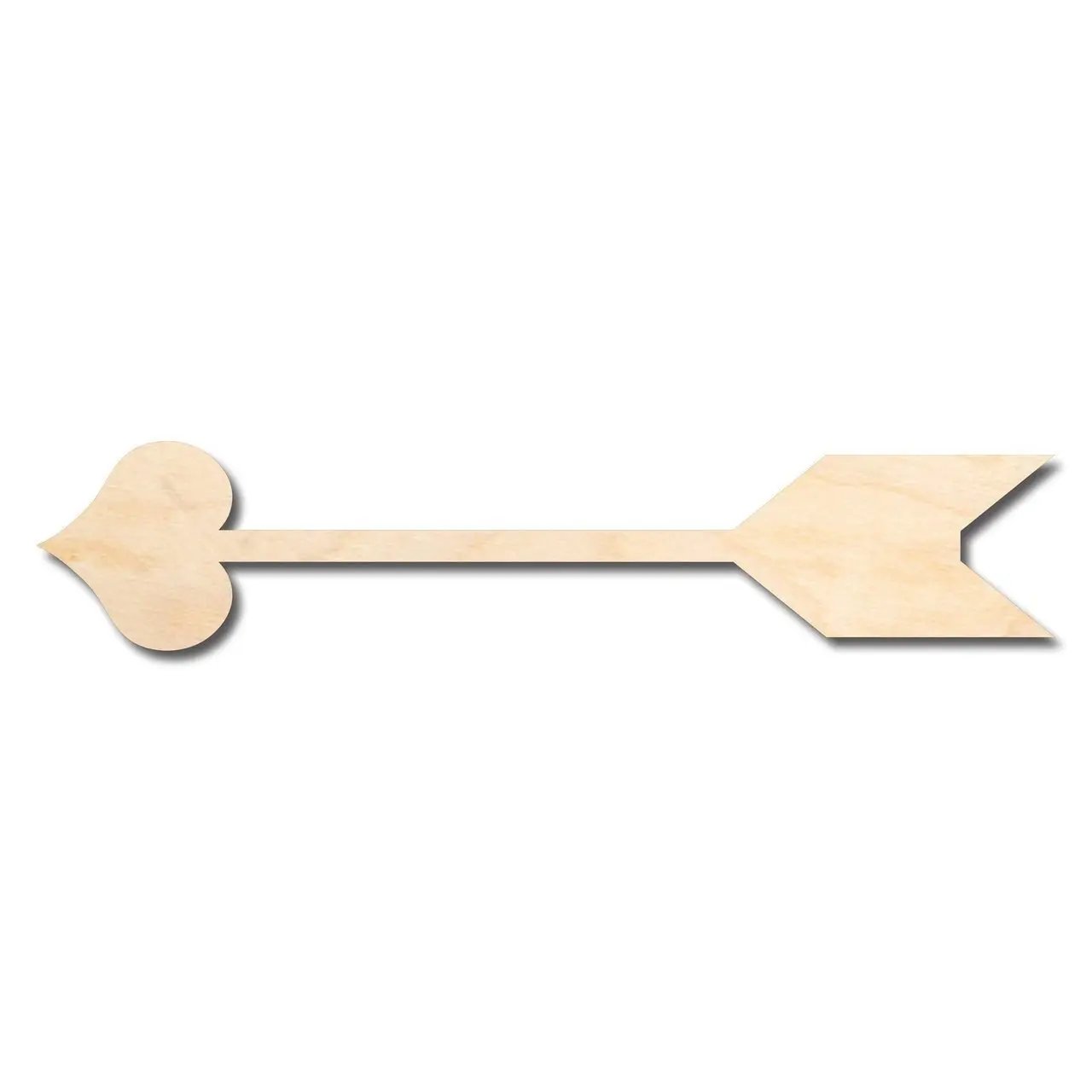 Unfinished Wood Cupid Arrow Shape - Valentine's - Love - Craft - up to 46" DIY
