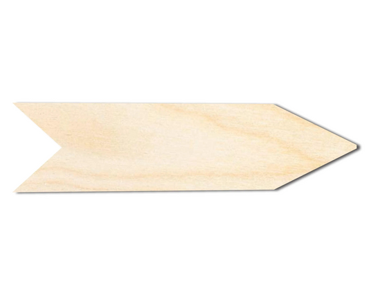 Bigger Better | Unfinished Wood Decorative Direction Silhouette |  DIY Craft Cutout
