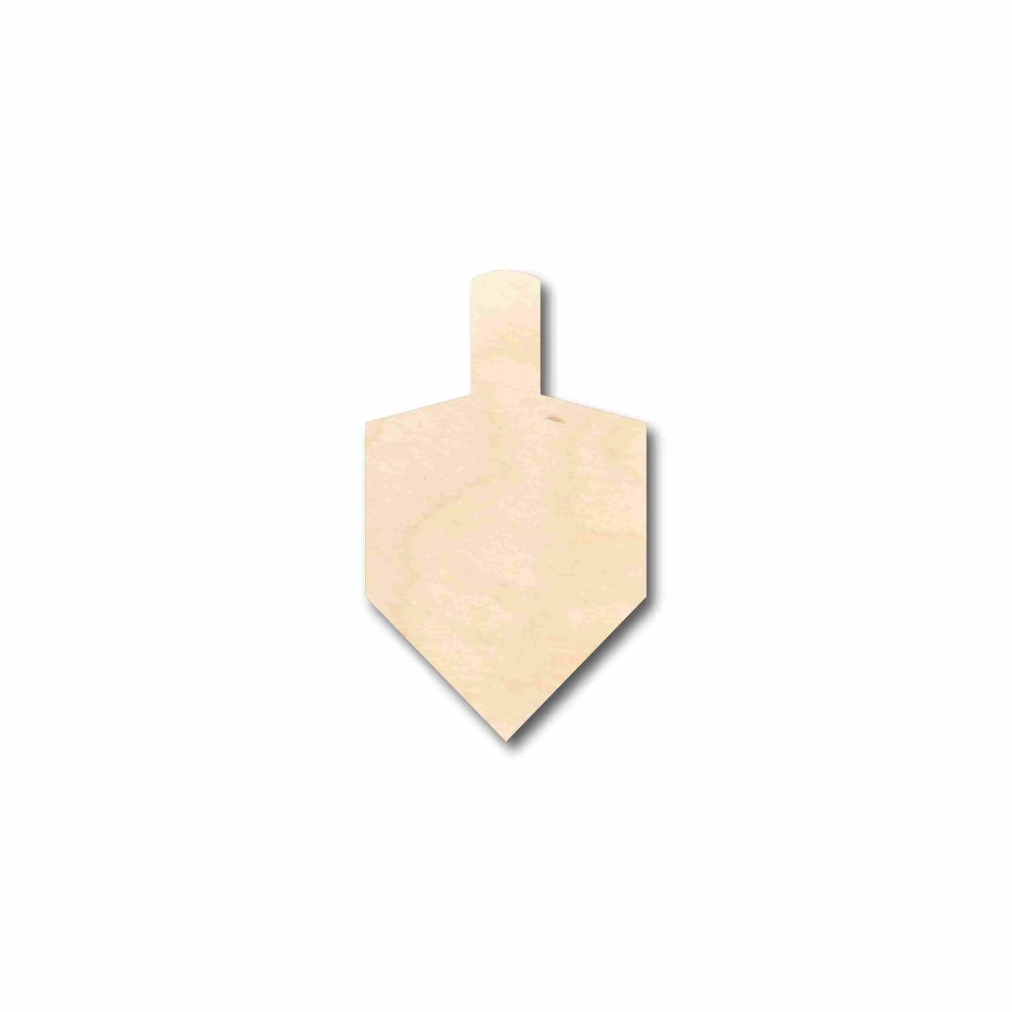 Unfinished Wood Dreidel Silhouette - Craft- up to 46" DIY