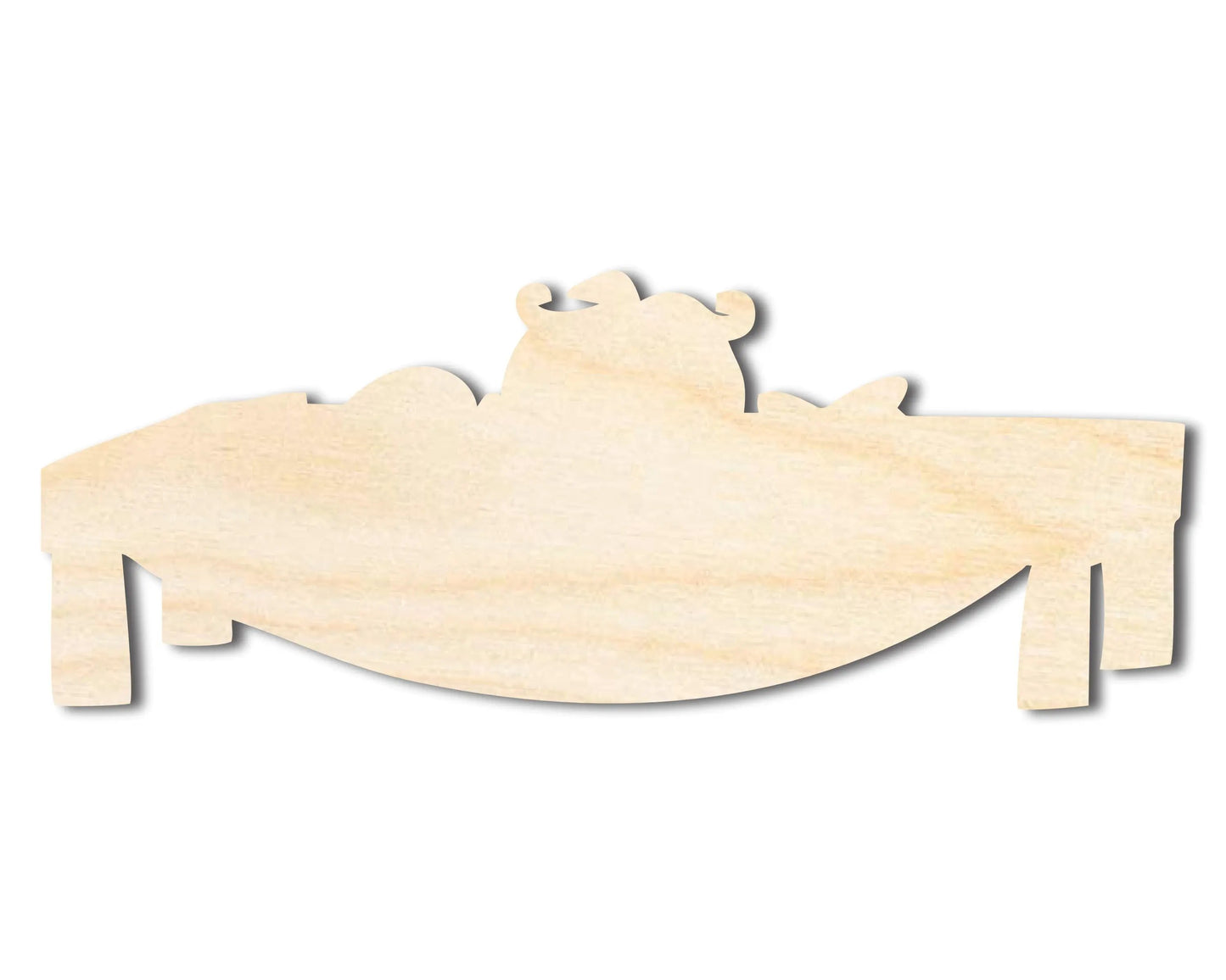 Unfinished Wood Feast Table Shape - Craft - up to 46"