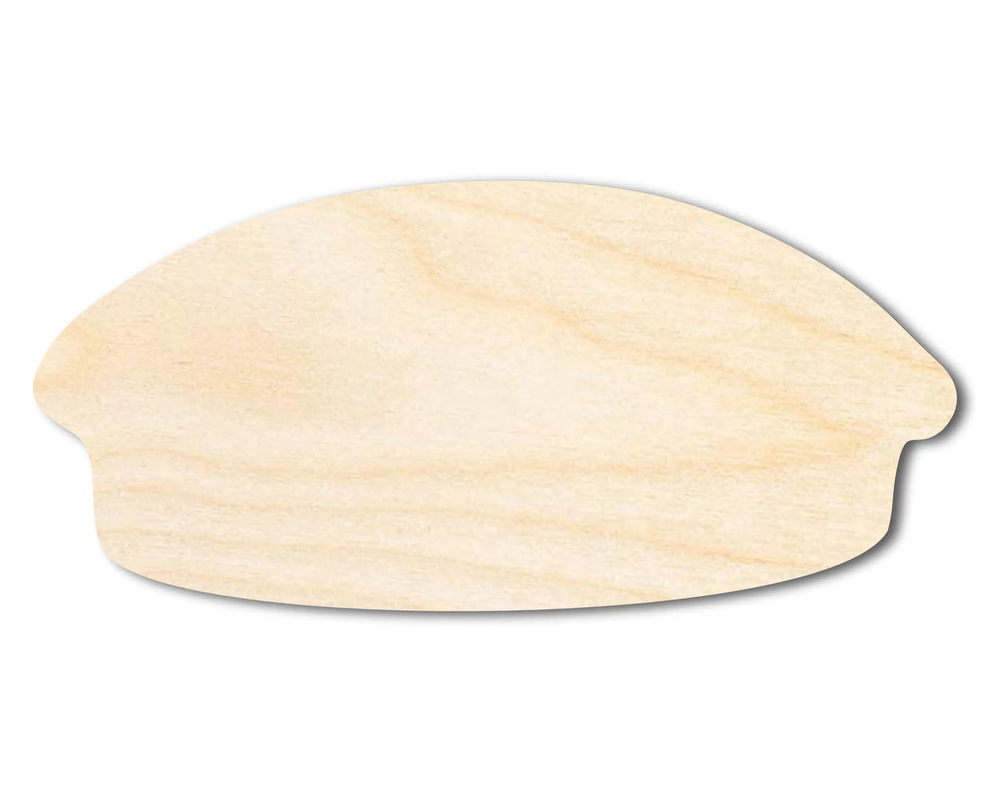 Unfinished Wood Pie Shape - Craft - up to 46"